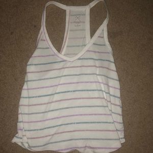 A stripped tank top